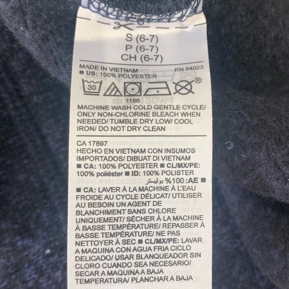 🔥2/$15🔥 OLD NAVY sweater Sz S(6-7). NWOT. Purple and black marled knit - Picture 4 of 4